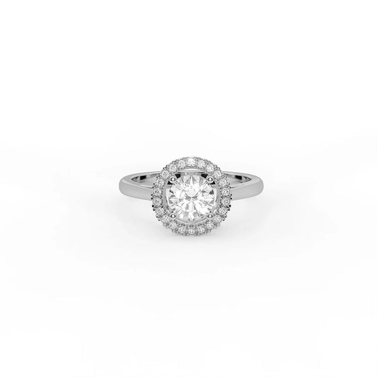 Selene Floating Halo Ring