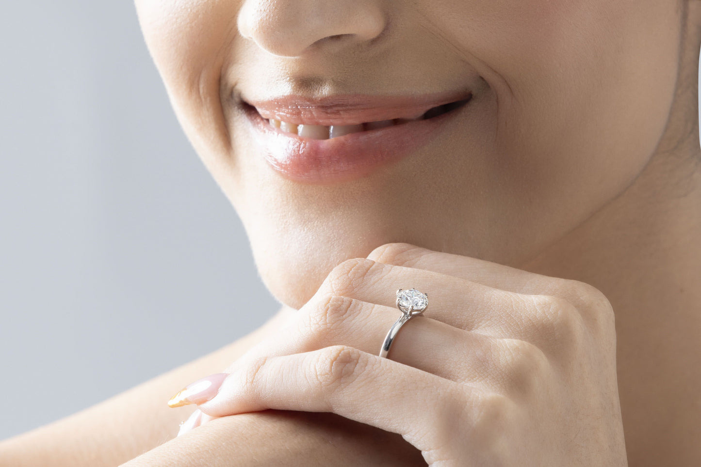 Aurora Round Solitaire Ring