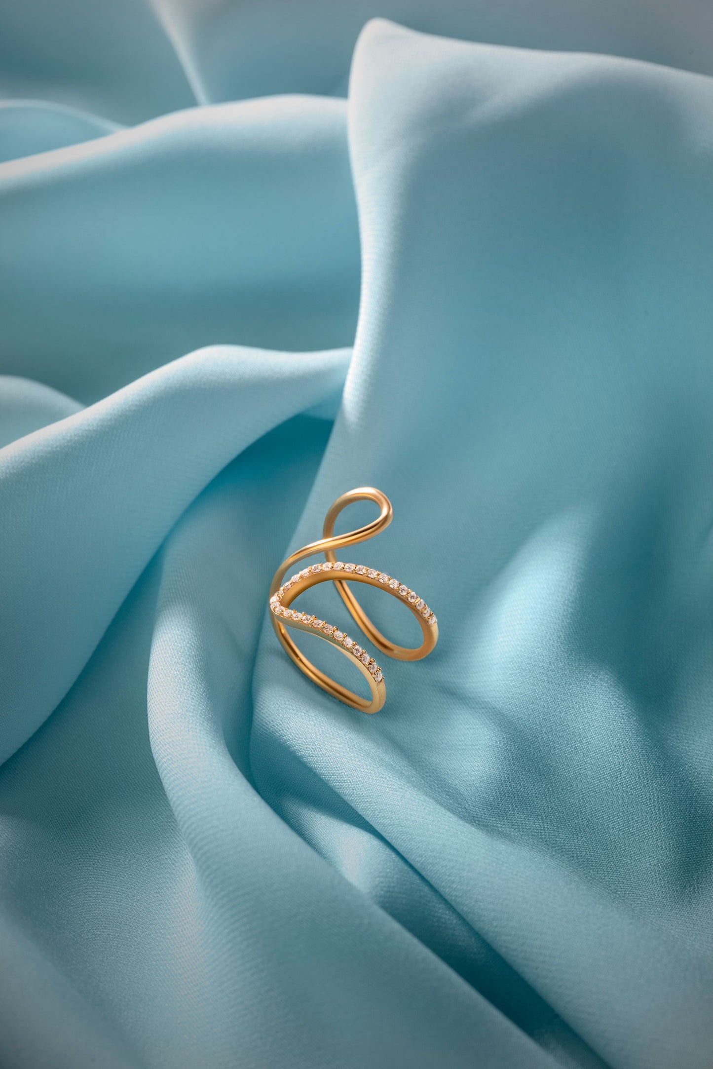 Infinity Curve Ring