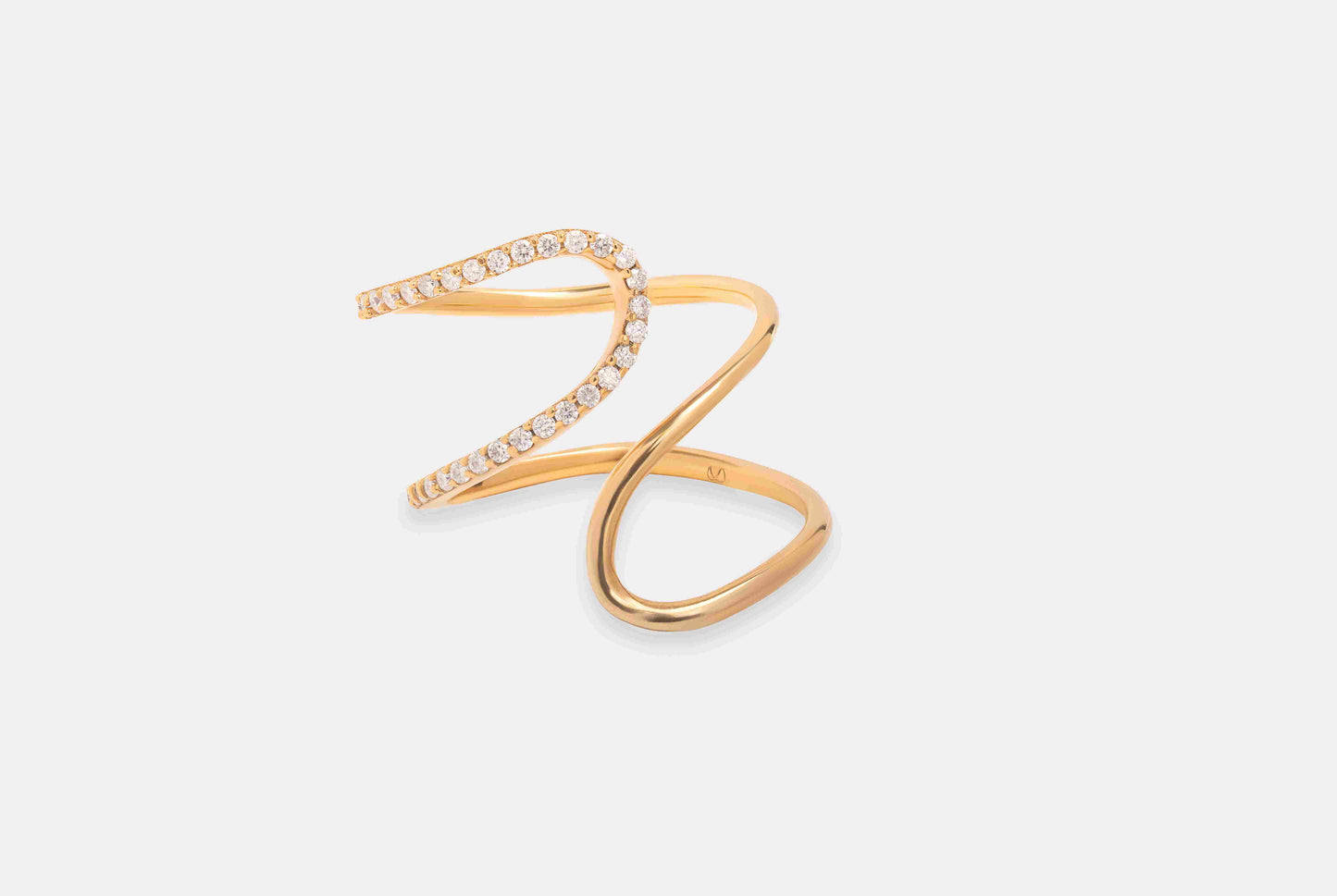 Infinity Curve Ring