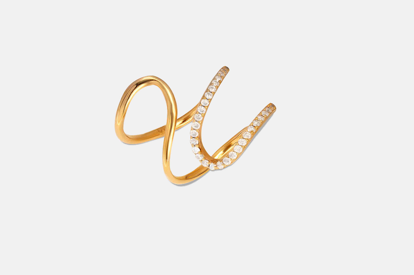 Infinity Curve Ring