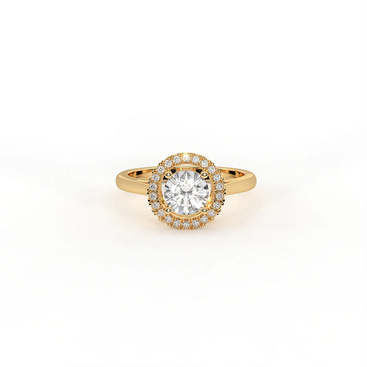 Selene Floating Halo Ring