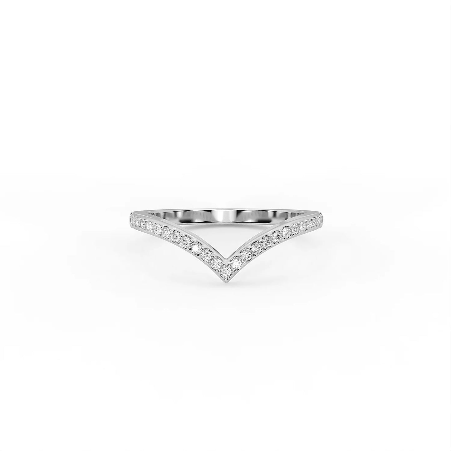 Vesta Pavé Chevron Band